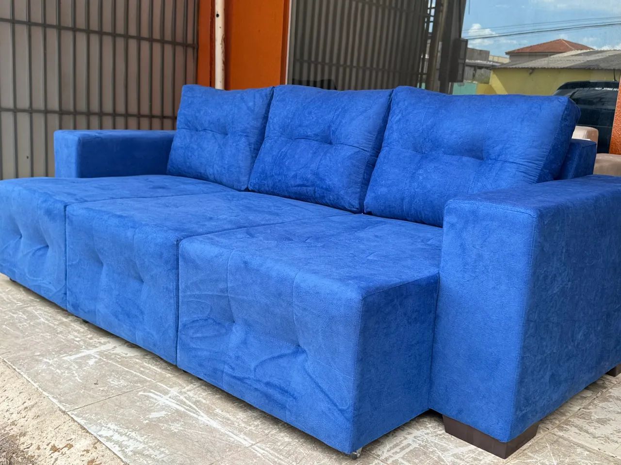 PROMOÇÃO SOFÁ 3 ASSENTOS RETRÁTIL  - Foto 5