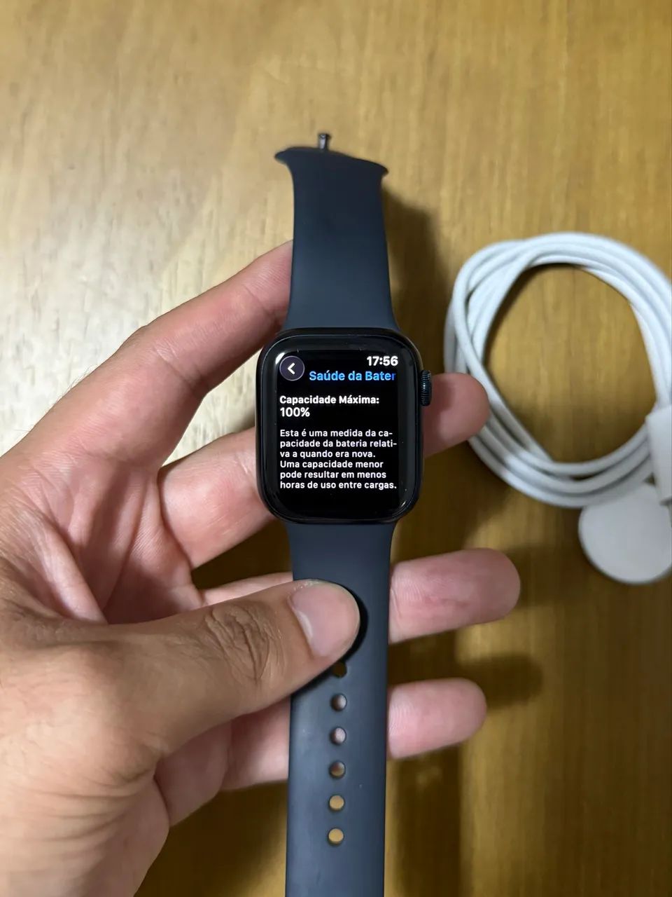 Apple Watch 9 41mm バッテリー100% Apple Watch Series 9 - 41mm - 100% bateria - todo original