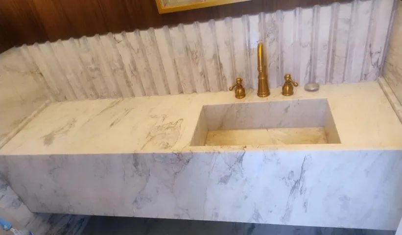 Trabalhos com Mármore e Pedras Especiais - Foto 2