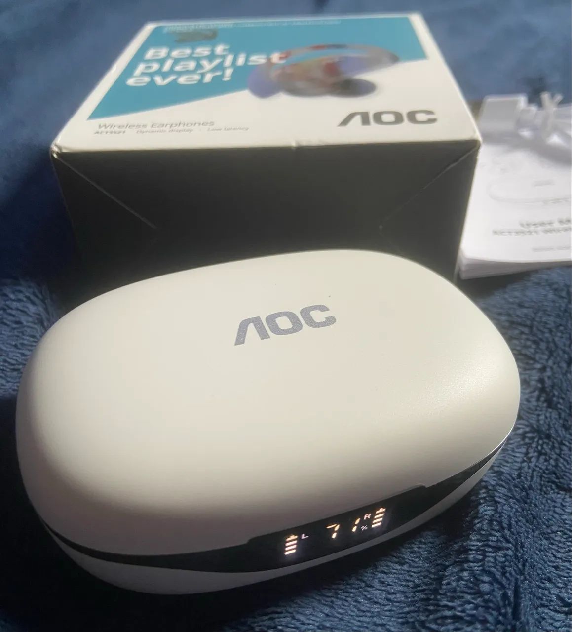 FONE BLUETOOTH ESPORTIVO AOC ORIGINAL - OFERTAS - Foto 4