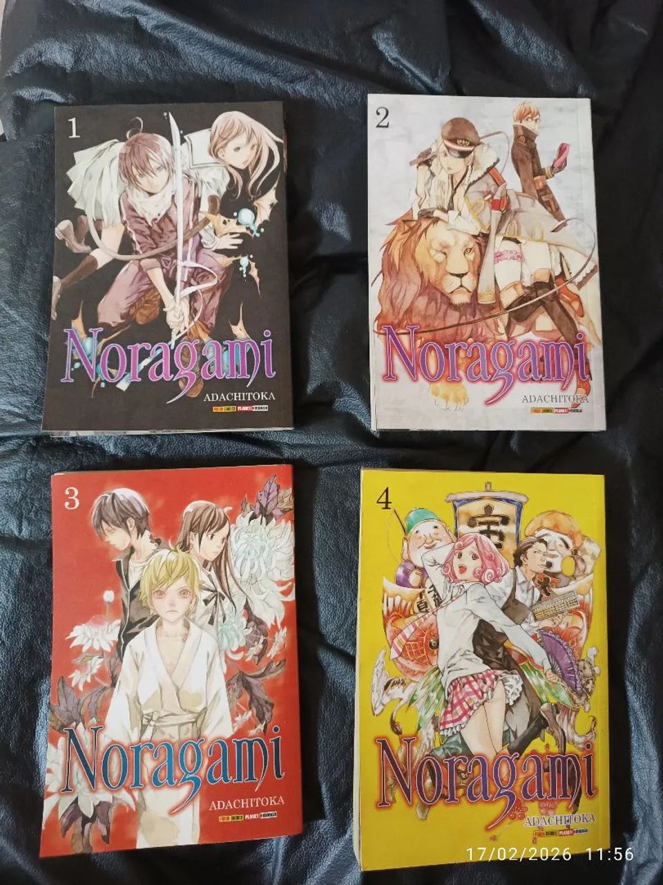 Noragami volume 1 a 4
