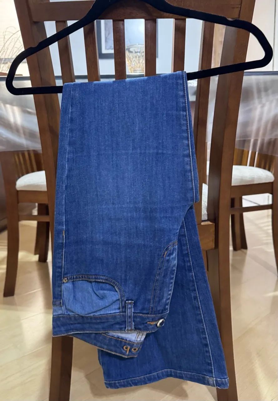 calça jeans mob azul - Foto 3
