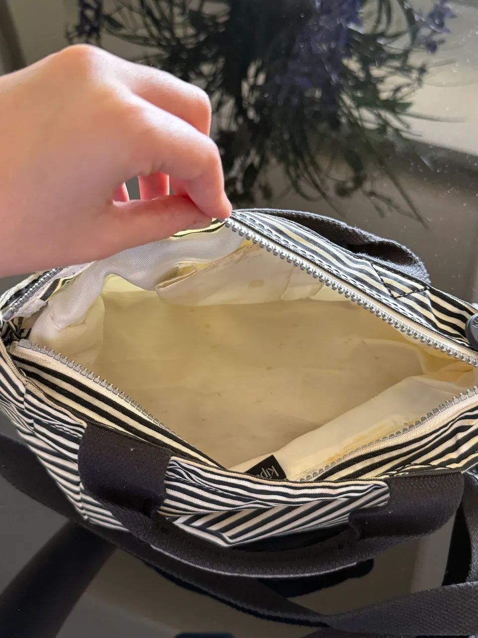 BOLSA LISTRADA KIPLING ORIGINAL  - Foto 3