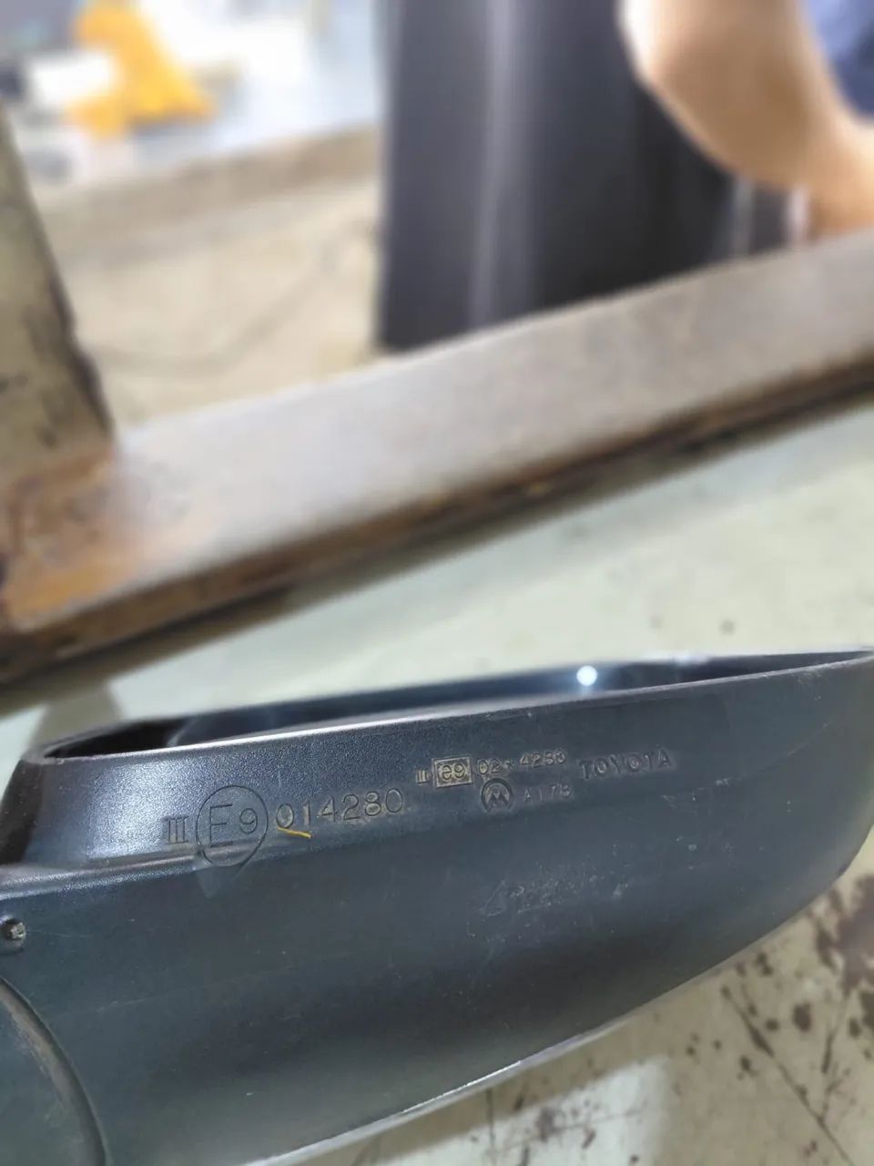 Retrovisor lado direito Hilux  - Foto 3
