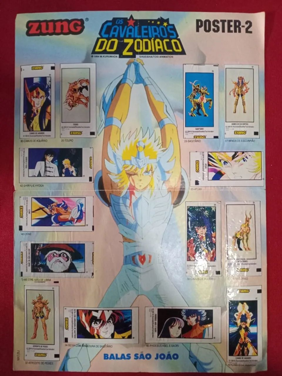 Poster Zung - Cavaleiros do Zodíaco - Foto 2