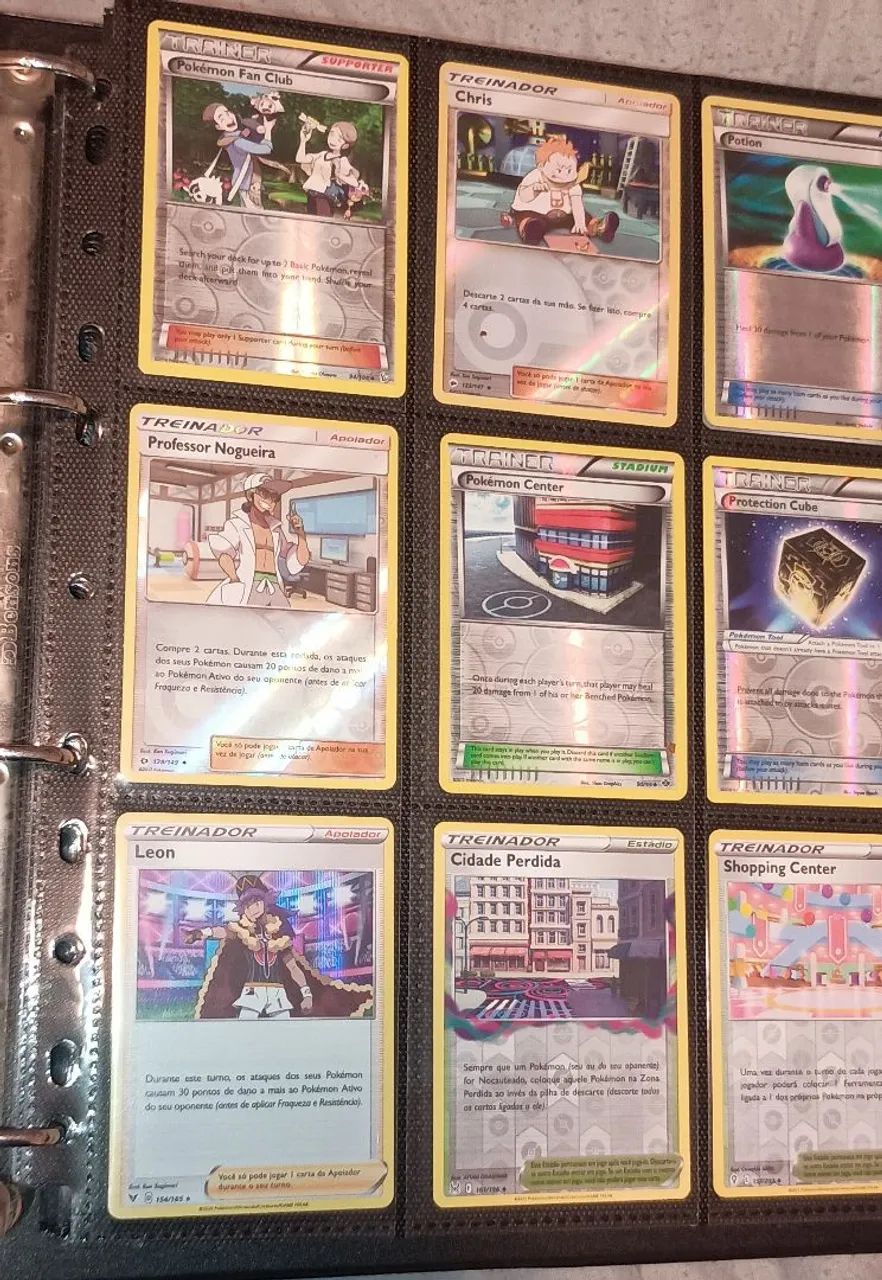 Lote cartas pokémon treinadores foil reverse  - Foto 2