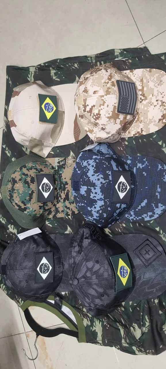 Bone tatico camuflagem militar 