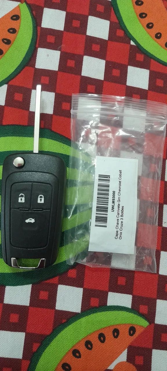 VENDO CARCAÇA DE CHAVE DE CARRO CRUZE, TRACKER, COBAT, SPIN, PRISMA, E ONIX