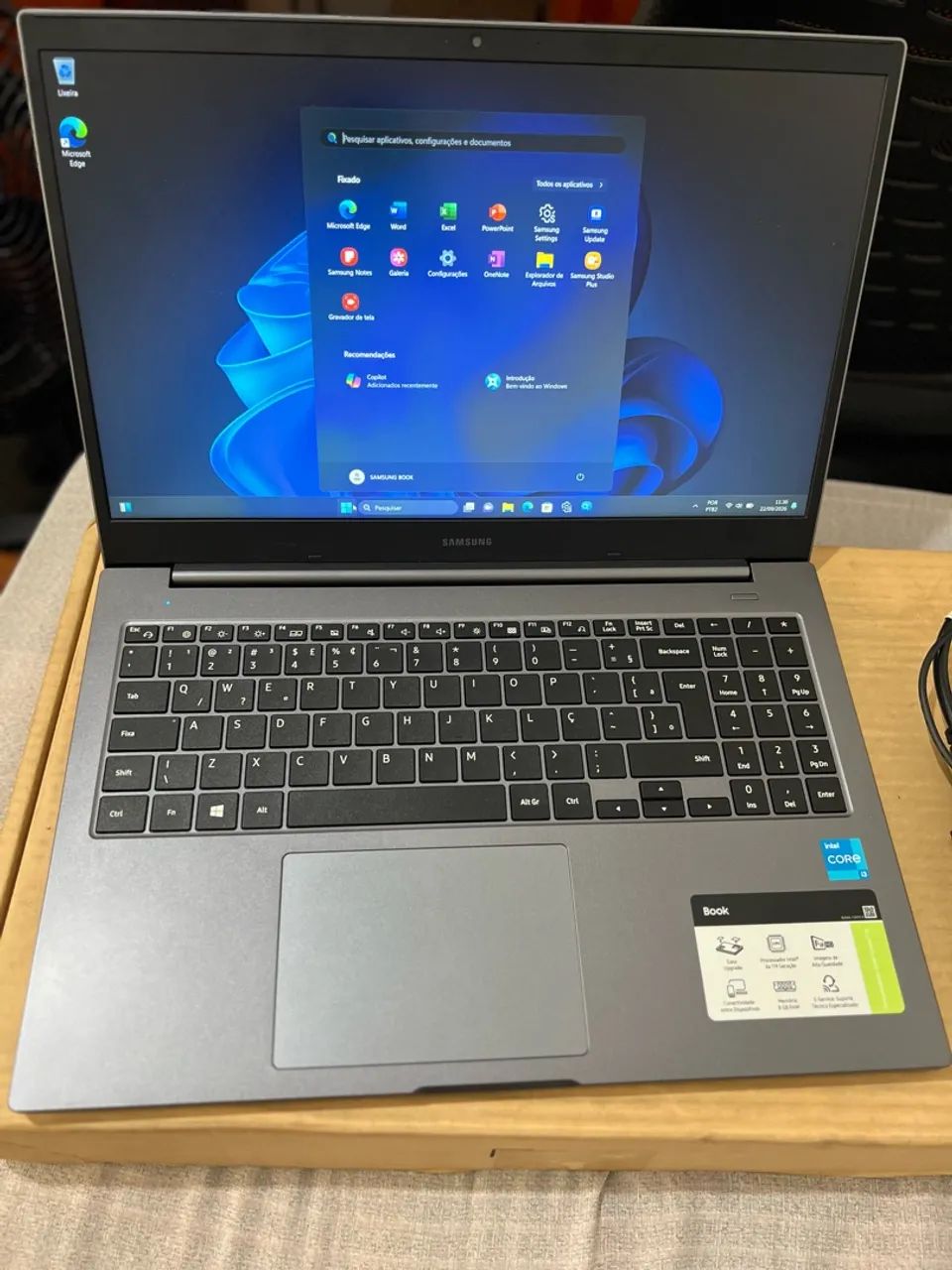 Notebook Samsung Book SEMINOVO!! - Foto 2
