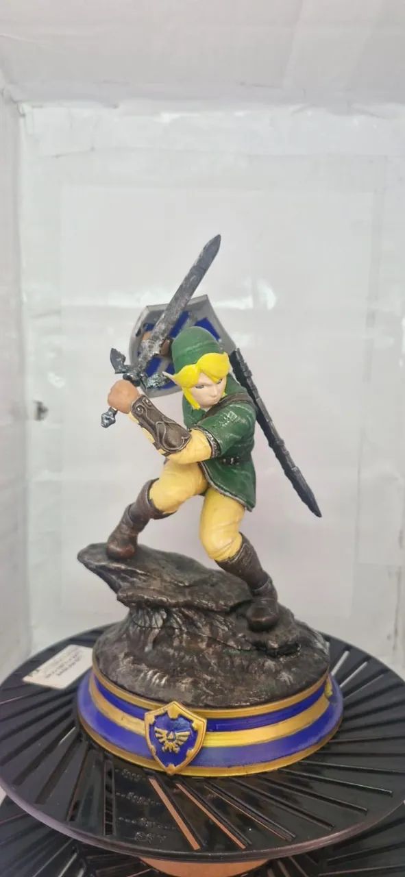 BONECO LINK DE ZELDA DE IMRESÃO 3D - Foto 3