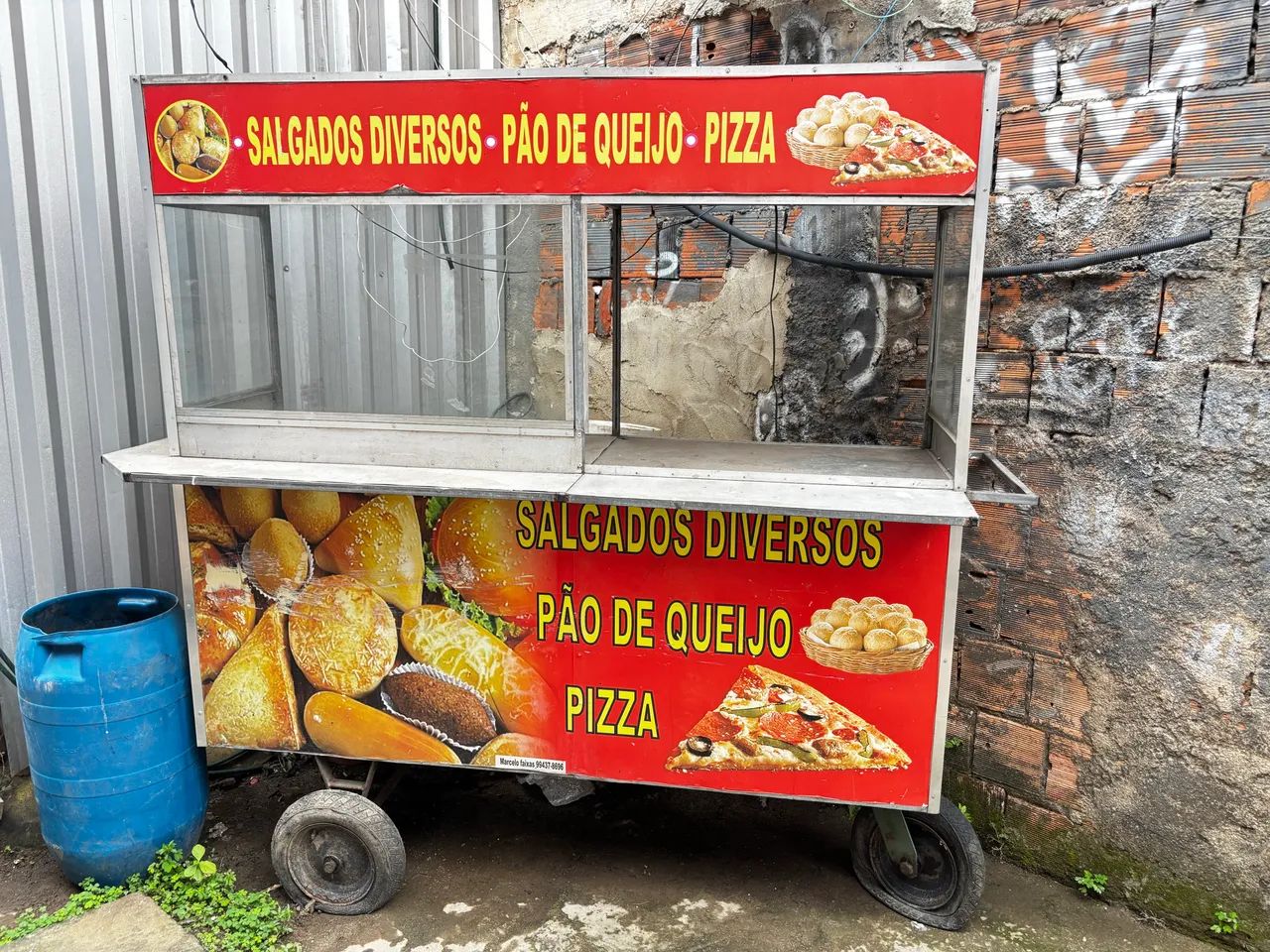 Vende-se carroça de lanche
