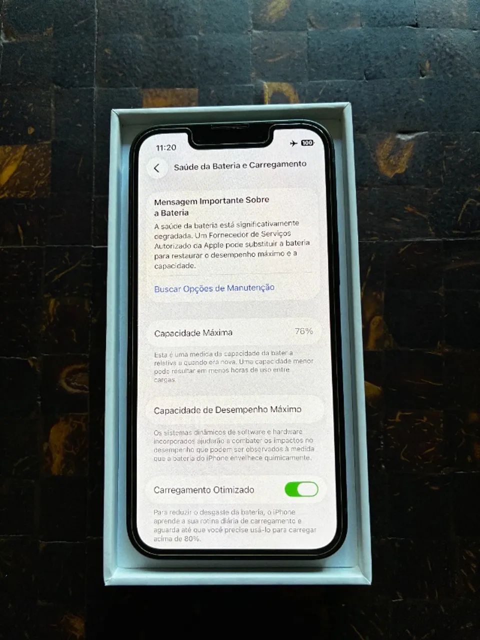 iPhone 13 Mini 128GB Verde - Caixa + Capa Nomad + Capa Silicone + Bateria 76% - Foto 2