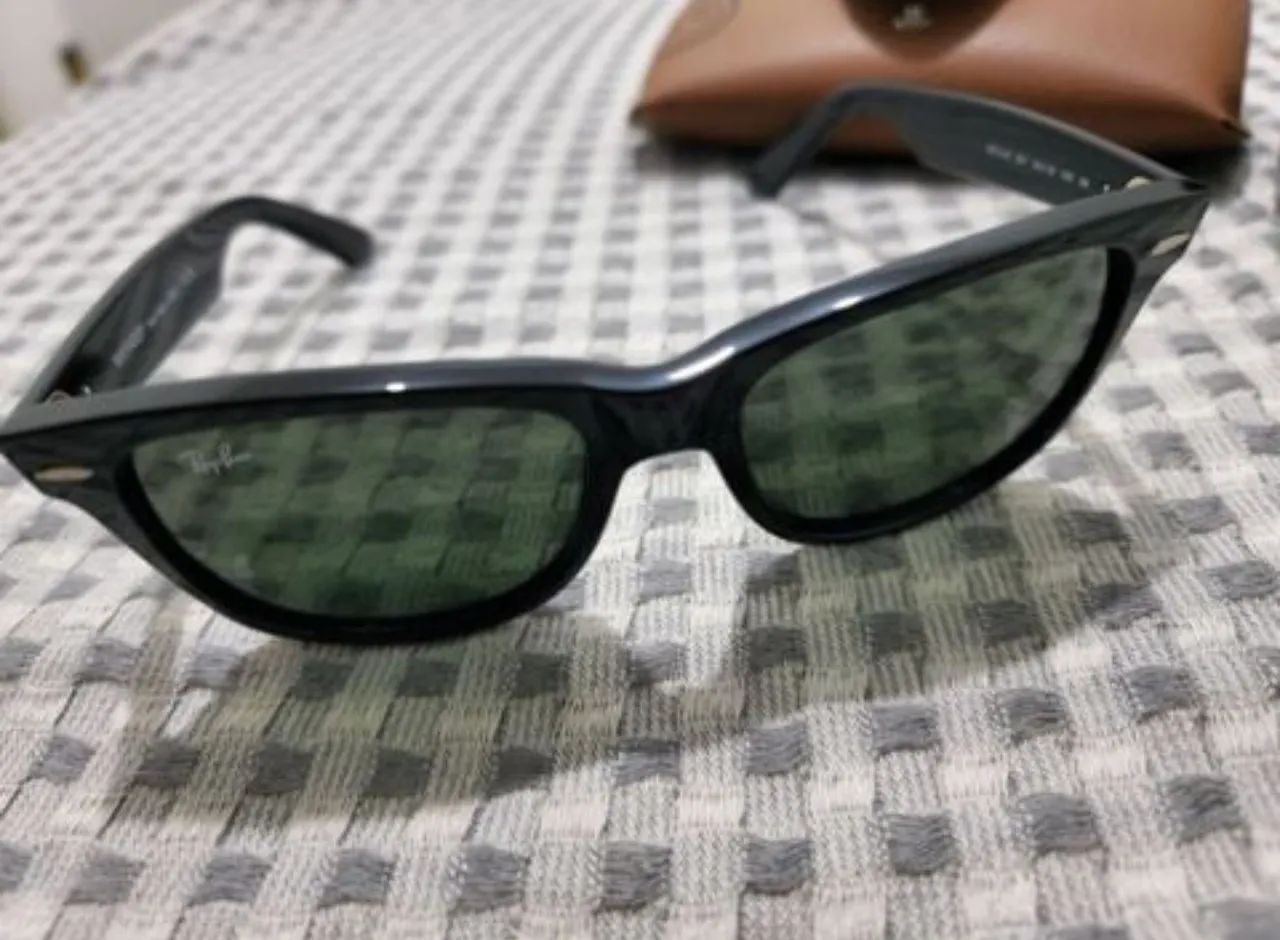 Óculos Ray-Ban Wayfarer ORB2140 Preto - size 54 - Foto 4