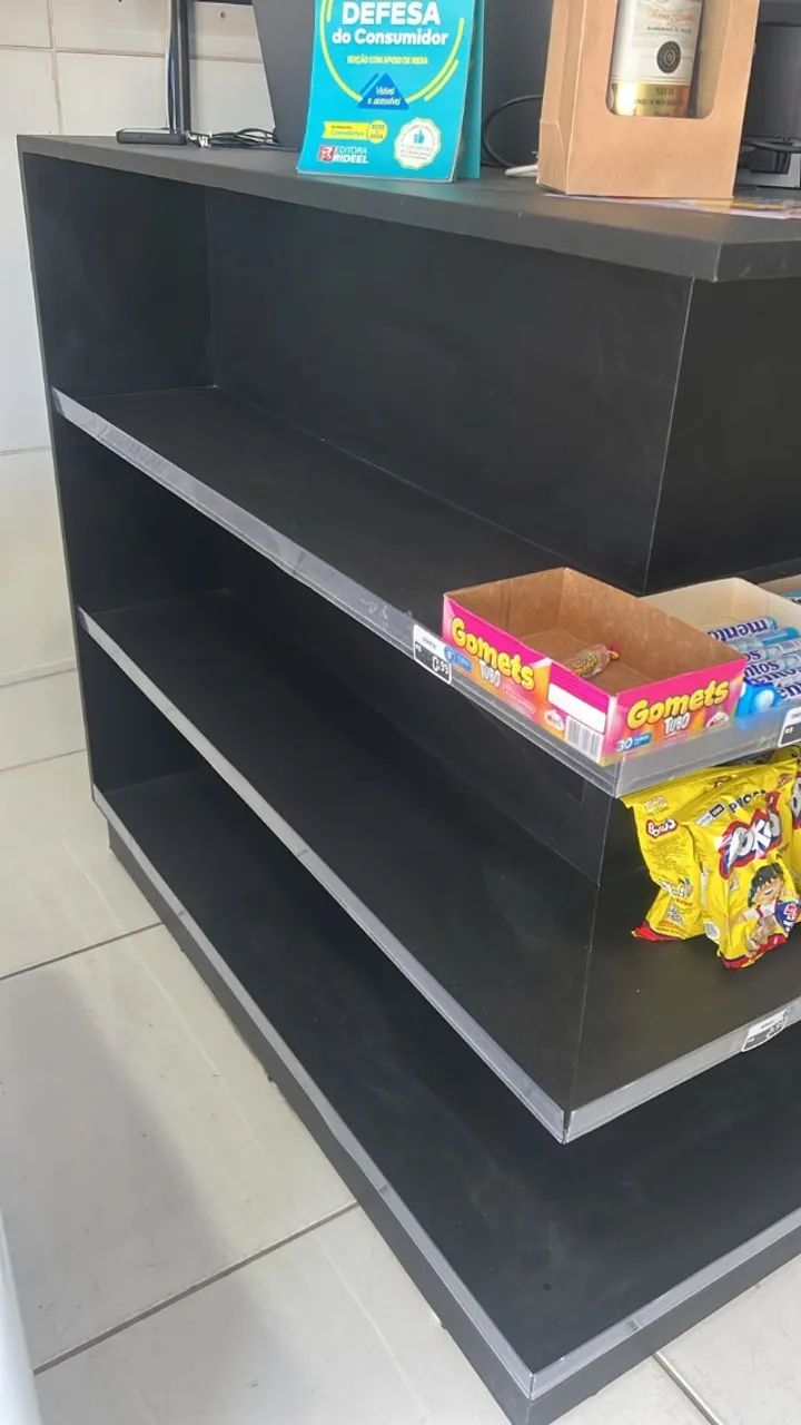 Balcão de vendas para caixa com expositor - Foto 2
