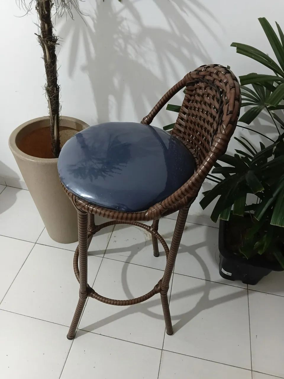 Banqueta em alumínio 75cm - Foto 4
