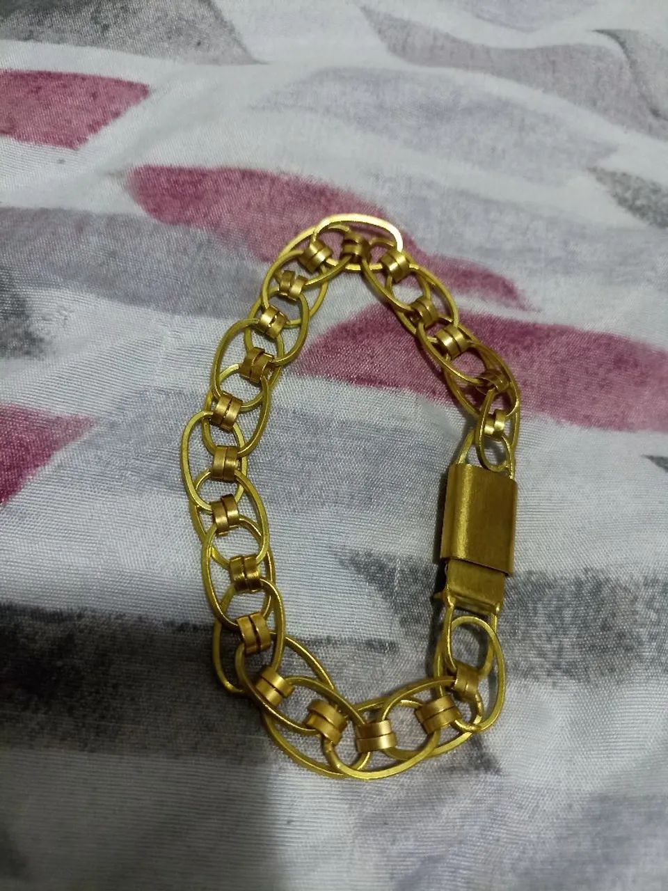 Pulseira moeda antiga 12mm - Foto 2