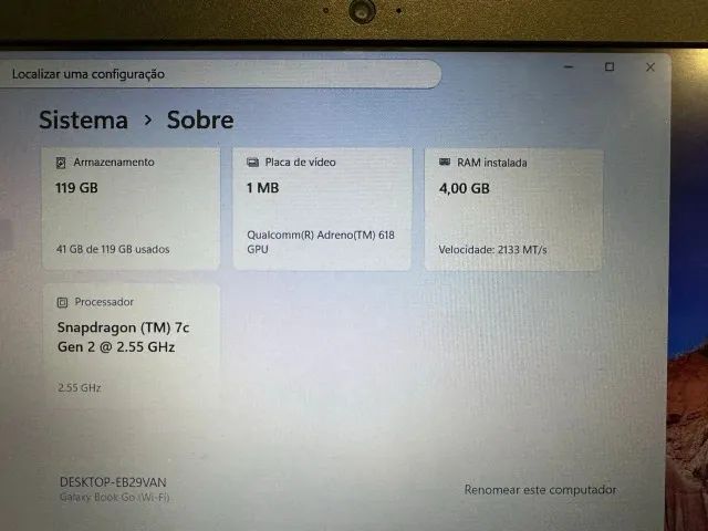 Notebook Samsung Galaxy Book Go 14 - Foto 2