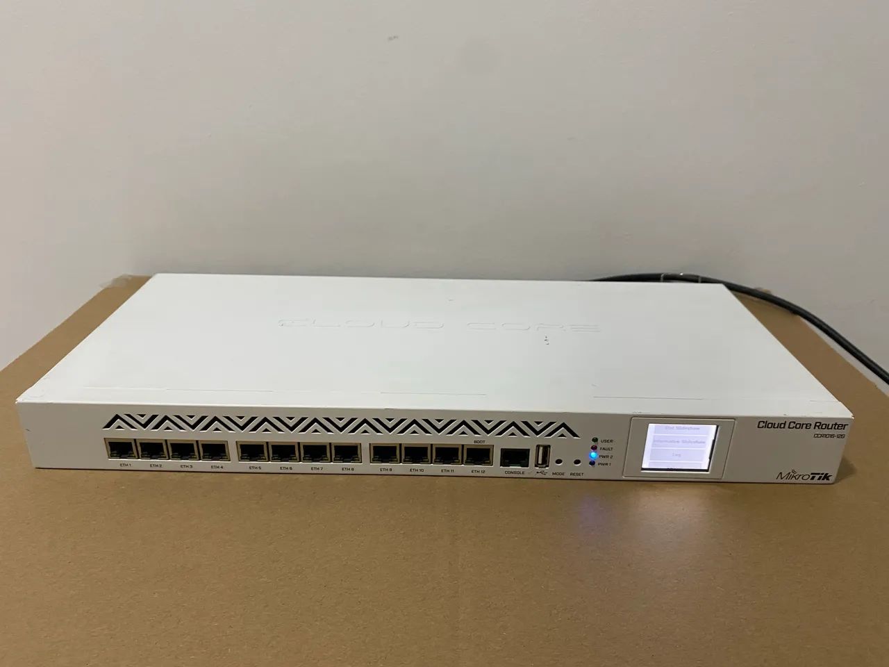 Roteador Mikrotik Cloud Core Ccr1016-12g - Foto 4