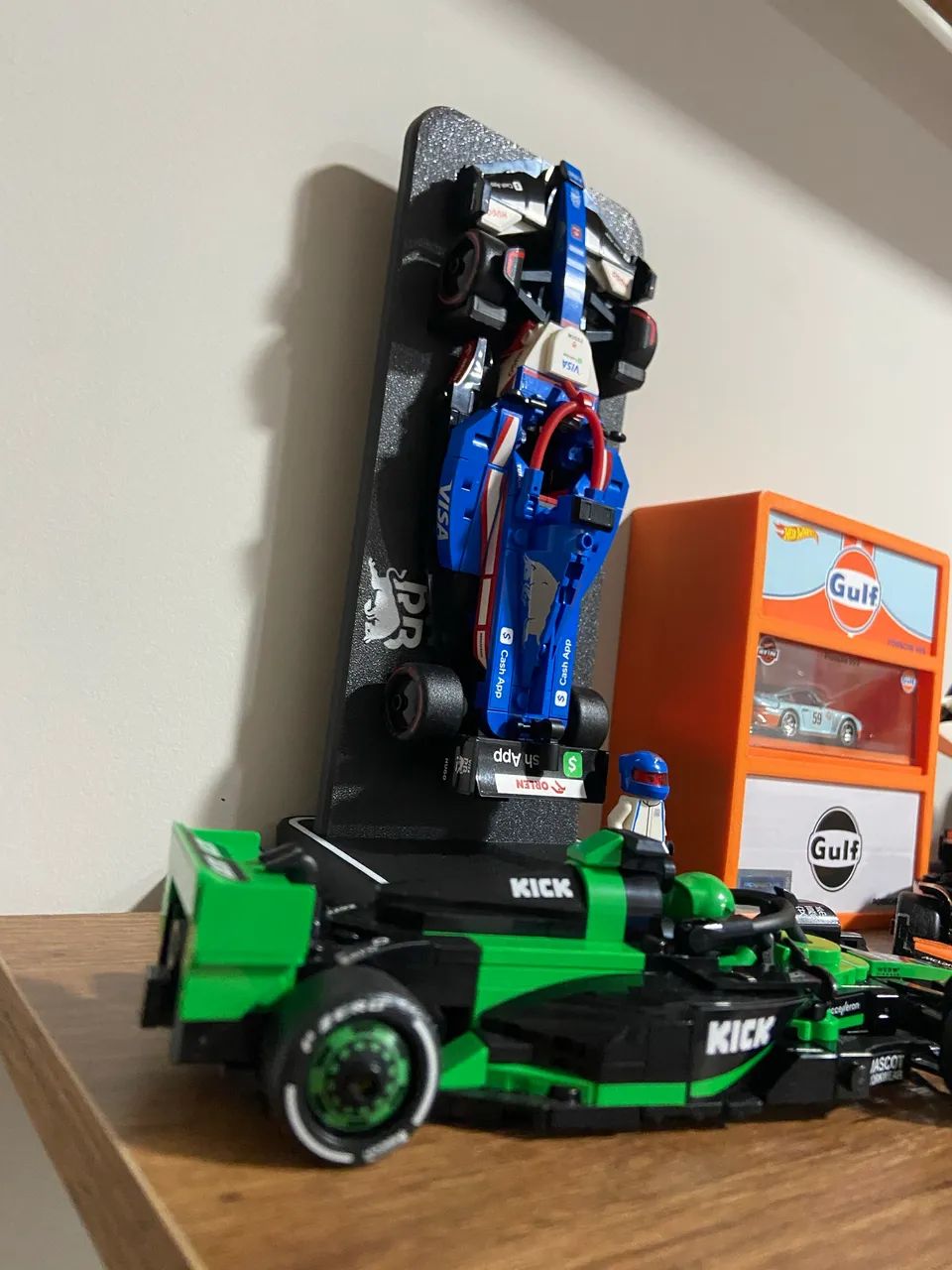 Expositor Vertical para Lego Speed Champions F1