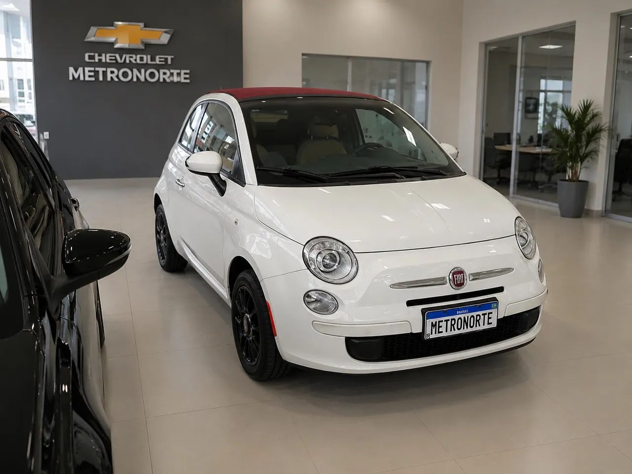 Fiat 500 Cabrio Dualogic Flex 1.4 8V 2014 - Foto 2