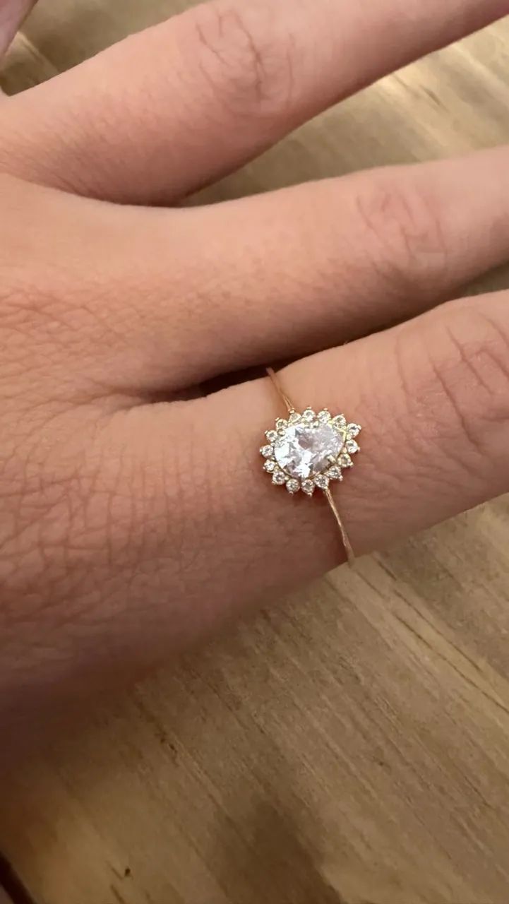 Anel ouro 18k - Foto 3