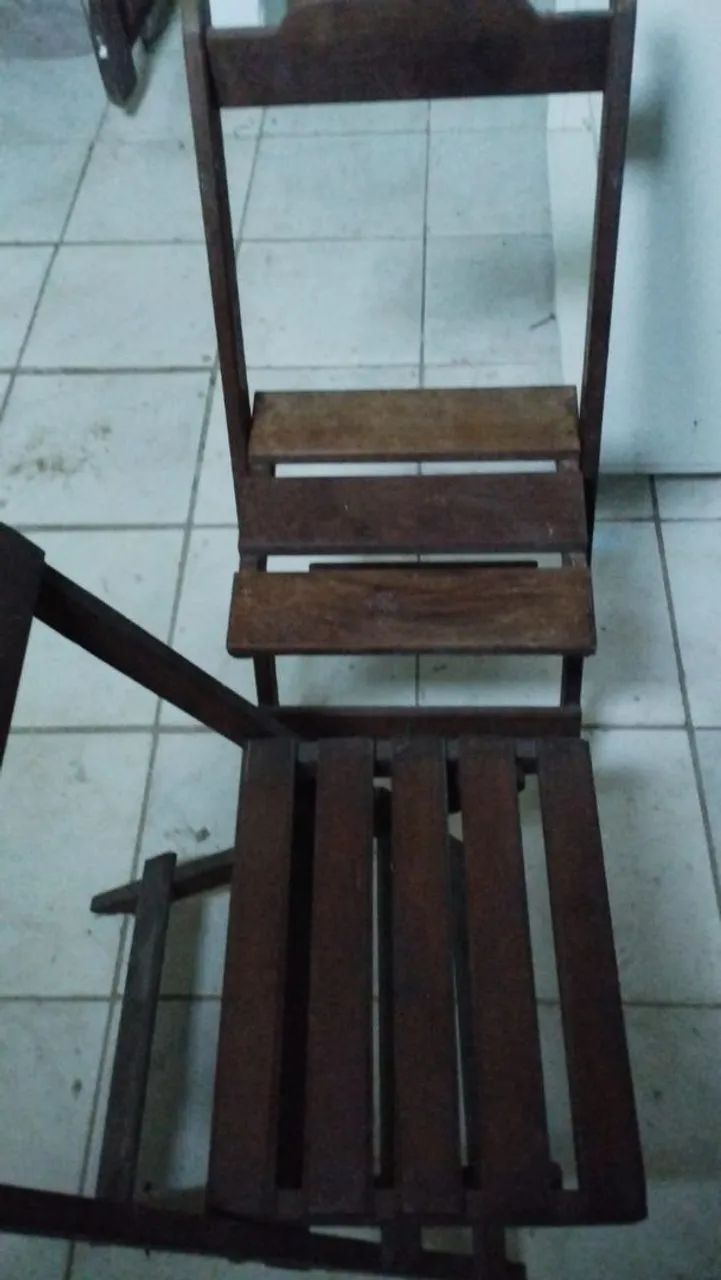 2 CONJUNTOS DE MESA DE MADEIRA. - Foto 4
