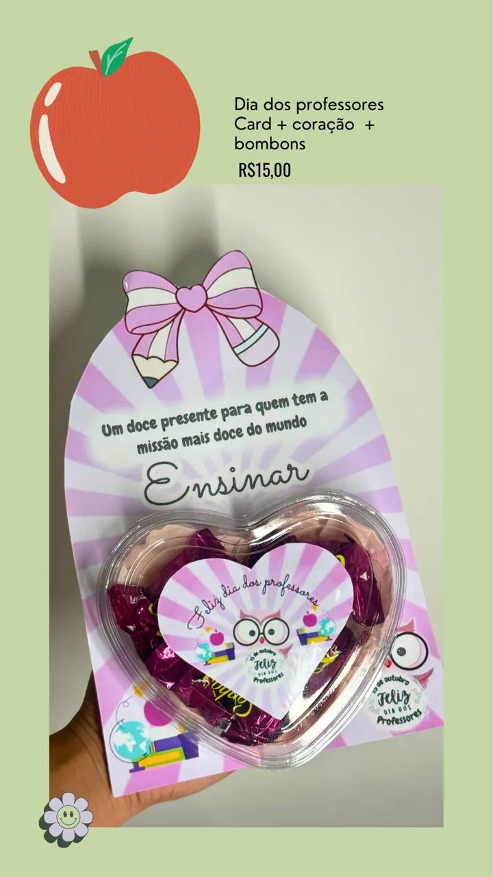Dia dos professores / presente / lembrancinha 