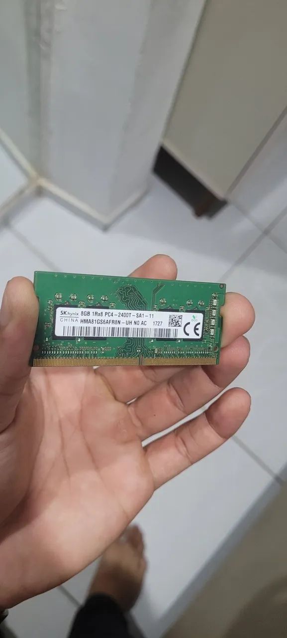 Memória Ddr4 8Gb 2400mhz