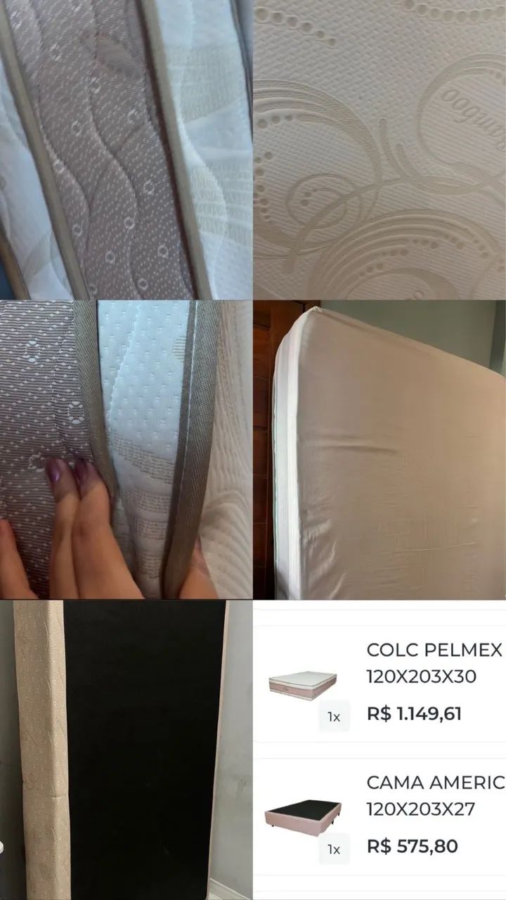 Cama Box Pelmex Solteirão (base e colchão) - Foto 2