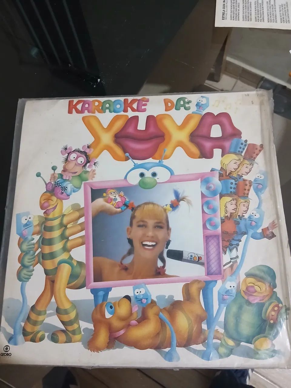 LP Vinil Karaokê Da Xuxa (1987) Com Encarte Original - Bom Estado