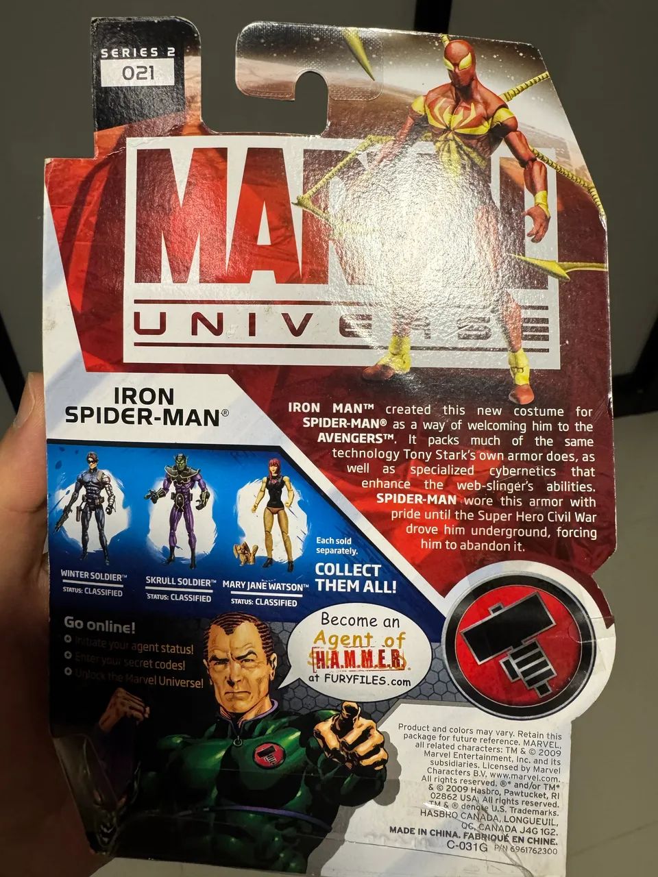 Marvel Universe Iron Spider lacrado - Foto 2