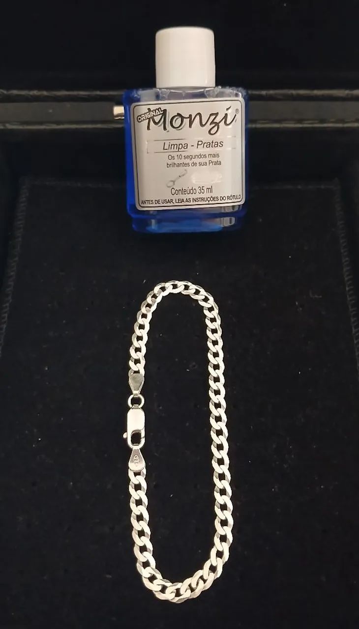 Pulseira Masculina de Prata  - Foto 4