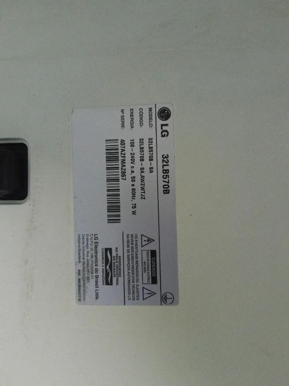 SMART TV LG 32 com defeito  - Foto 2