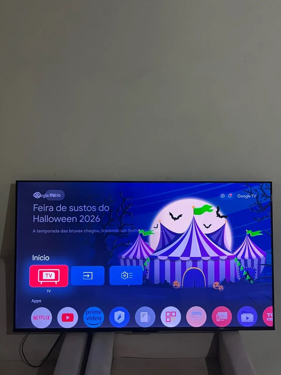 Tv TCL 50 polegadas QLED 4 K - Foto 5