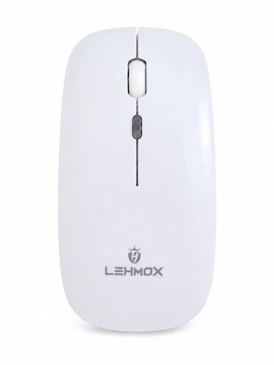 Mouse Sem Fio Recarregável Lehmox LEY-181 - Dual Mode (Bluetooth + 2.4GHz)