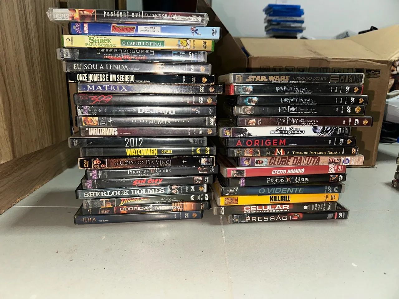 Lote DVDs e blu ray de terror,ação,com édia  - Foto 2