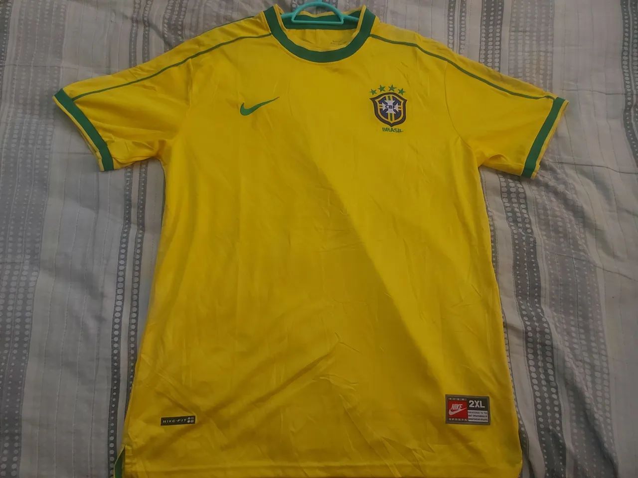 Camiseta Brasil 1998 