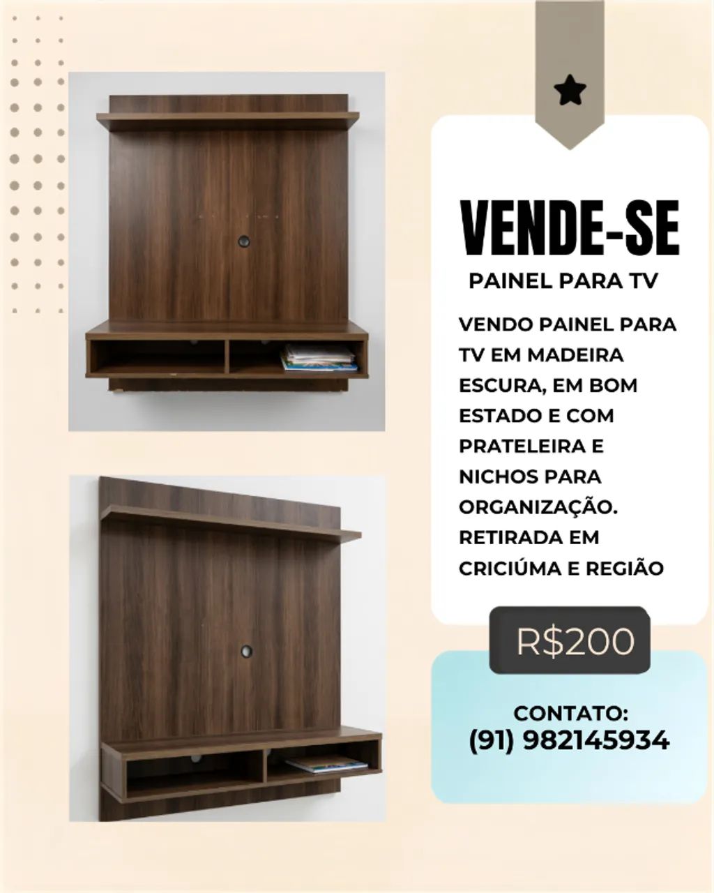 Painel para TV