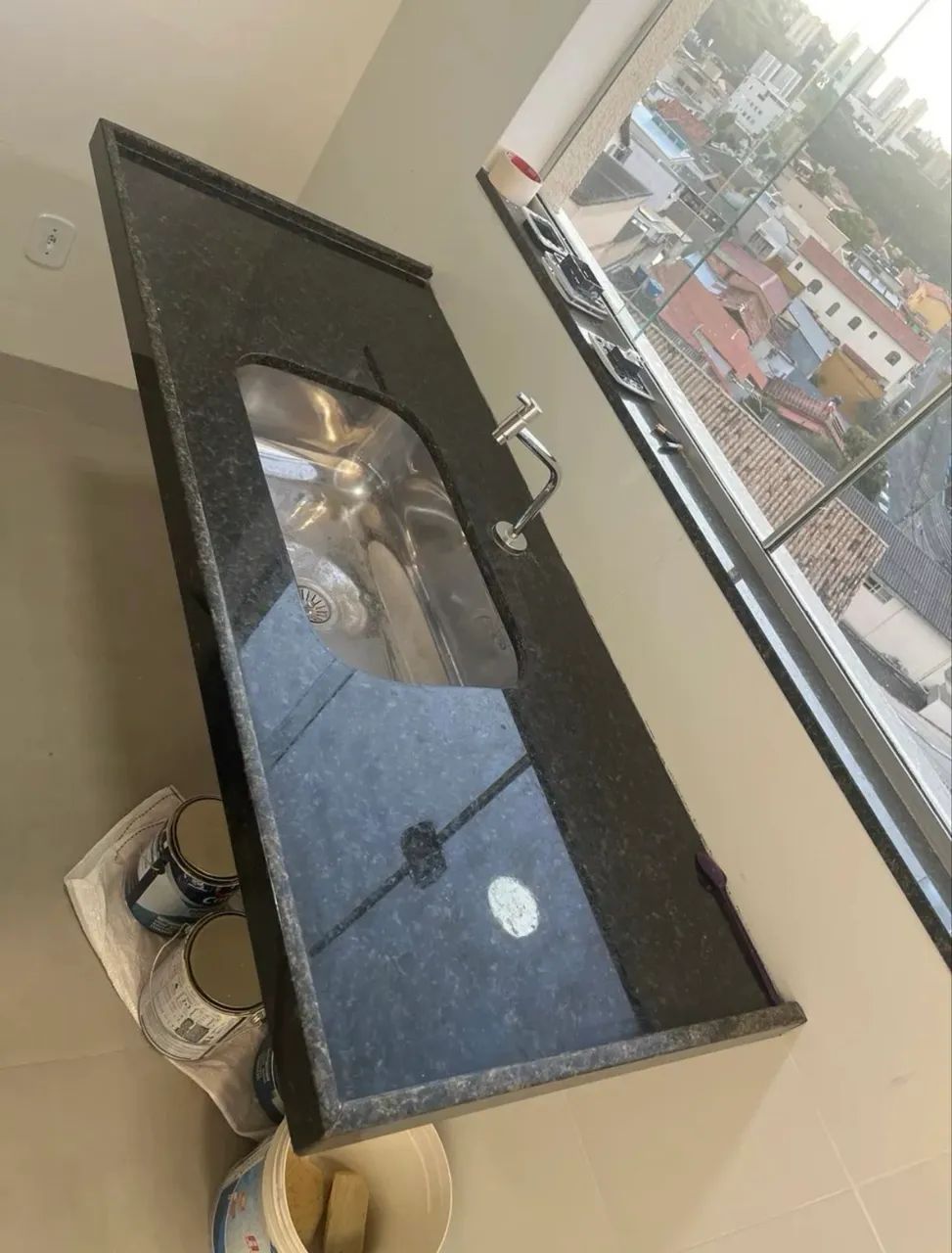 Bancada com bojo e torneira novos.  - Foto 2