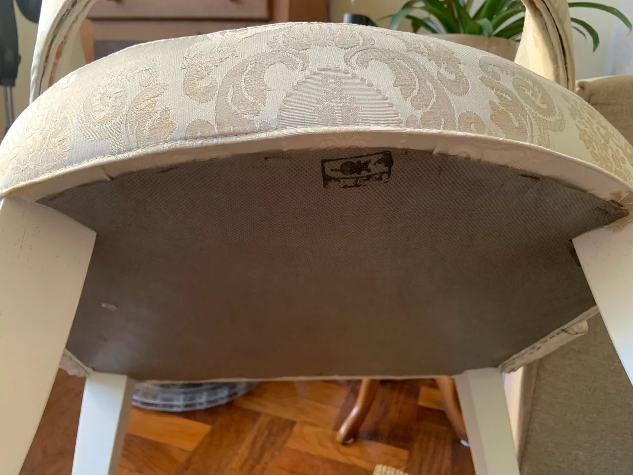 Cadeira estofada estilo poltroninha   - Foto 2