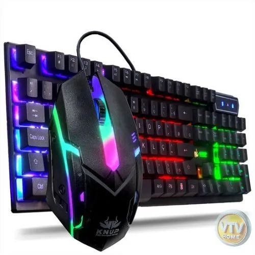 Kit Teclado e Mouse Gamer Com Fio - Entrega Grátis  - Foto 2