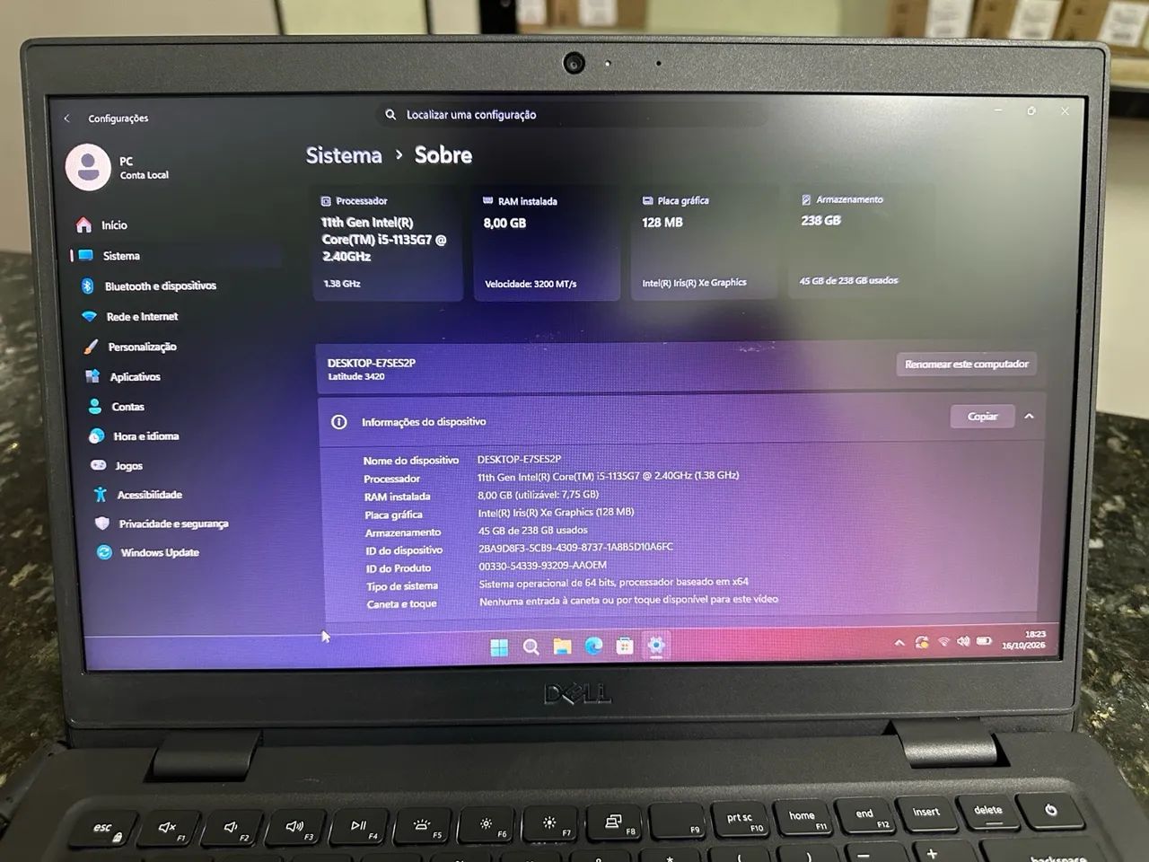 Notebook Dell latitude 3420 i5 11th - Foto 5