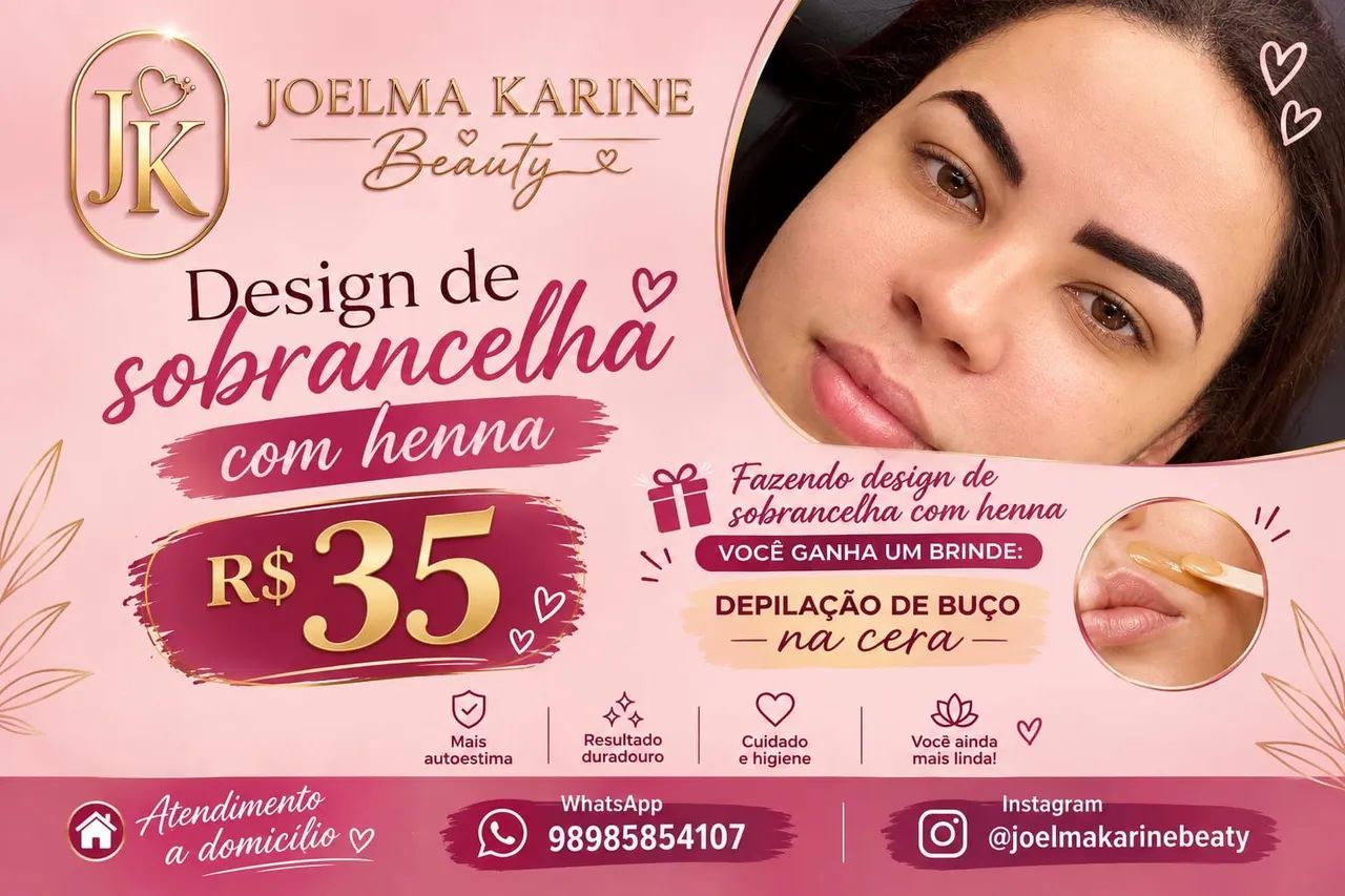 Designer de Sobrancelhas 