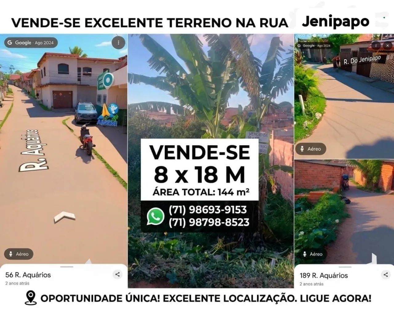 Vende-se terreno 