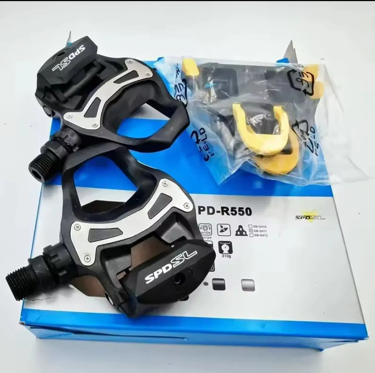 Pedal SHIMANO PD-R550 com tacos Novo - Foto 4