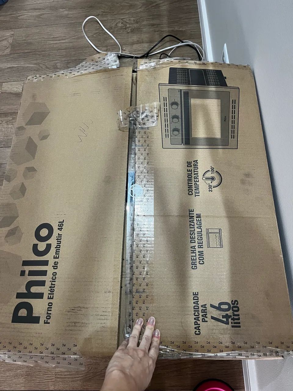 Forno elétrico novo de embutir 127v  - Foto 5