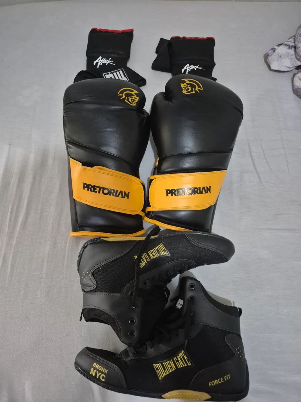 Kit treino boxe completo