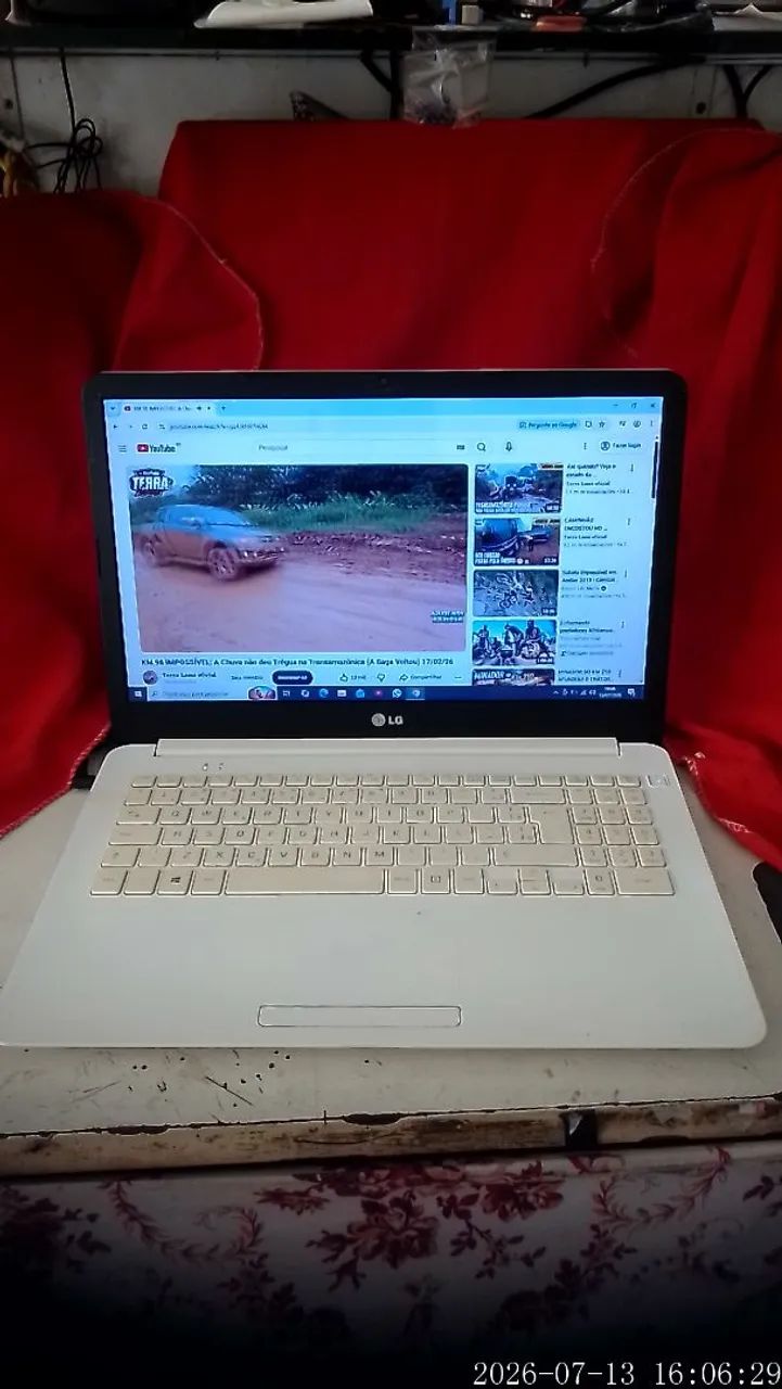 Notebook LG 15.6 polegadas só a bateria ruim o restante funcionando perfeitamente  - Foto 5
