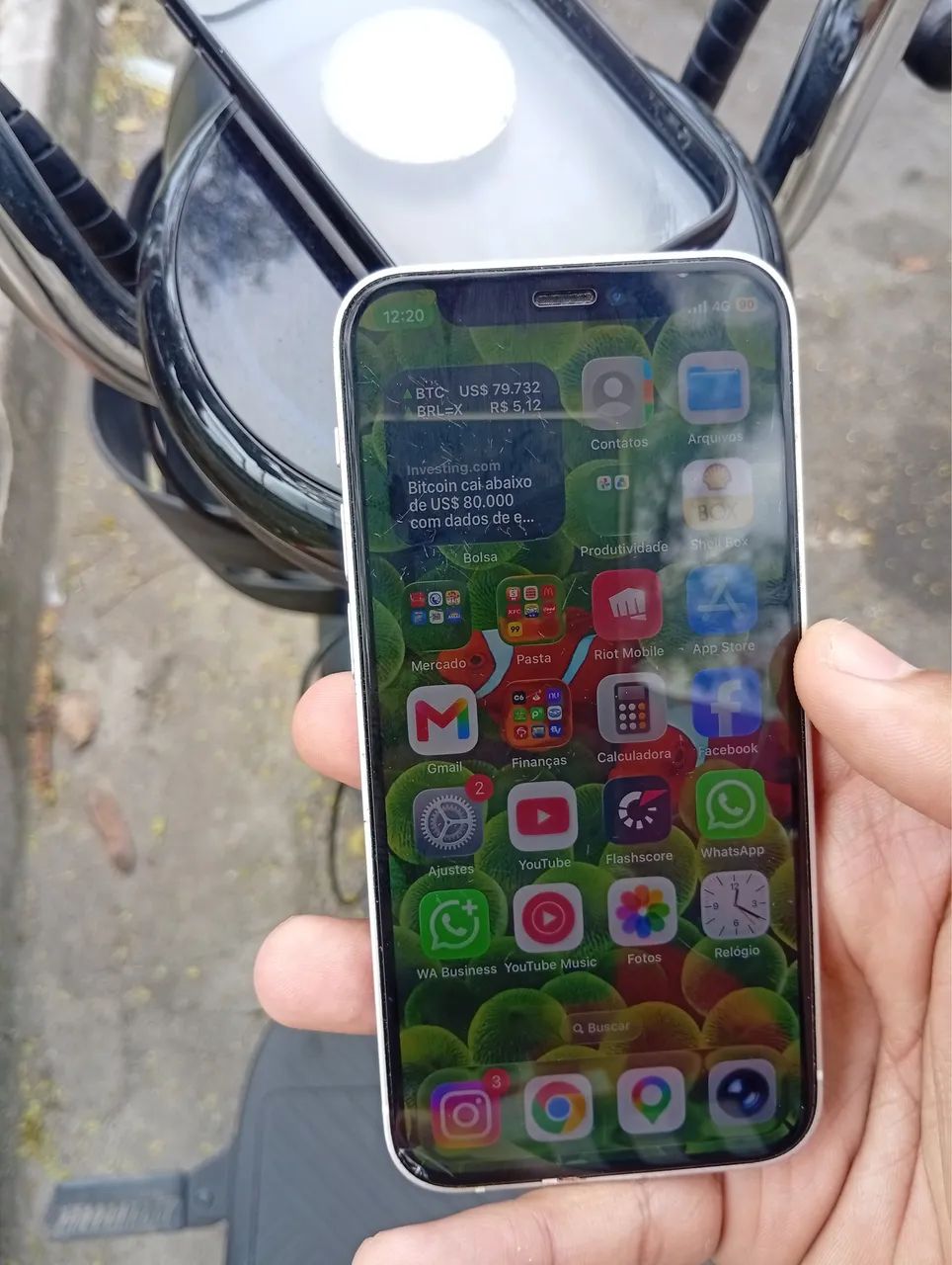 iPhone 12 mini 256gb branco - Celulares e Smartphones - Guaratiba
