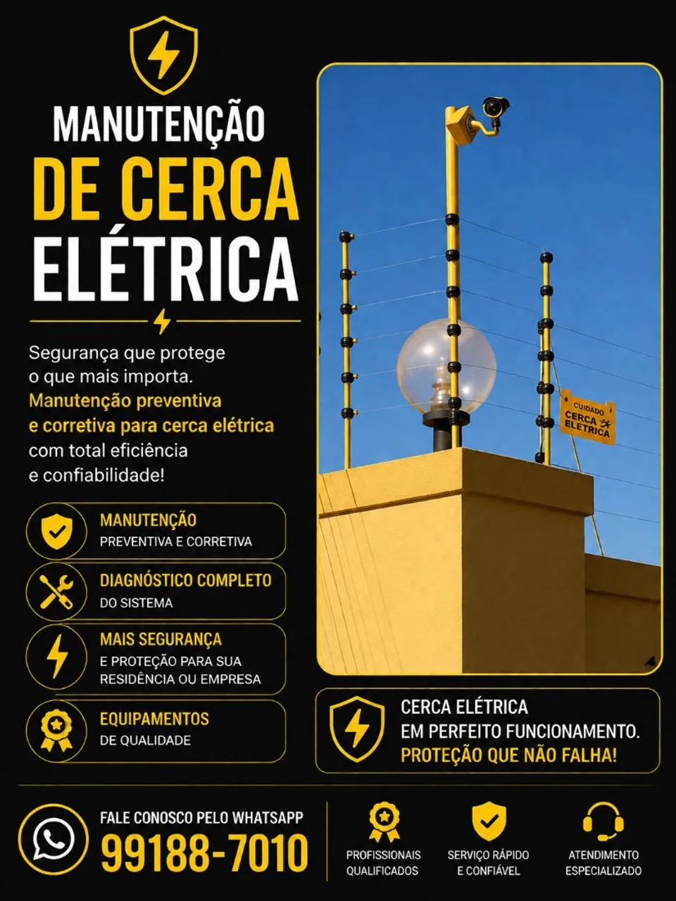 Cerca Elétrica Parou de Funcionar? Resolvemos 